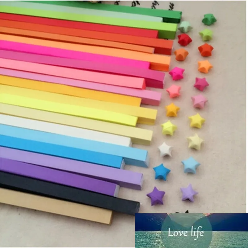 Origami Lucky Star Colored Paper Strips Folding Colored Paper Ribbons  Colors From Kerykiss, $1.19